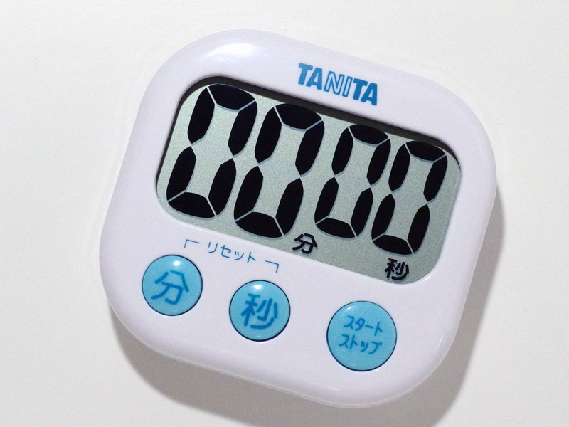 キッチンタイマー】 TANITA（タニタ）でか見えタイマー100分 TD-384