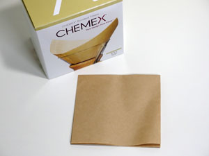 CHEMEX ケメックス 6カップ用フィルター 四角タイプ