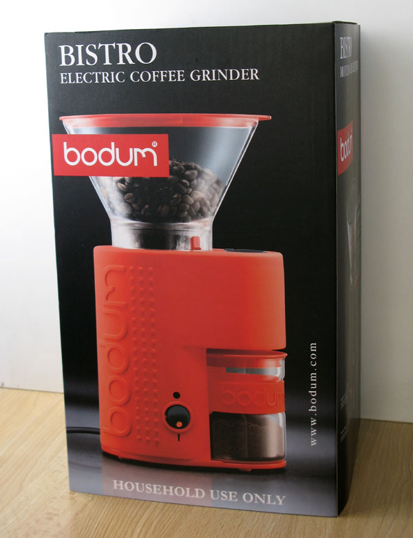 【お買物レビュー】 ボダム ビストロ 電気式コーヒーグラインダー 10903