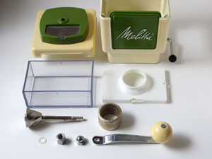 Melitta Manual Coffee Mill Deluxe/^@}jAR[q[~@fbNX