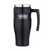 Thermos Stainless King 16-Ounce Leak- Proof
 Travel Mug with Handle, Midnight Blue 