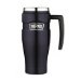 Thermos Stainless King 16-Ounce Leak- Proof
 Travel Mug with Handle, Midnight Blue 
